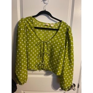 LEVI'S Flower Tie Top